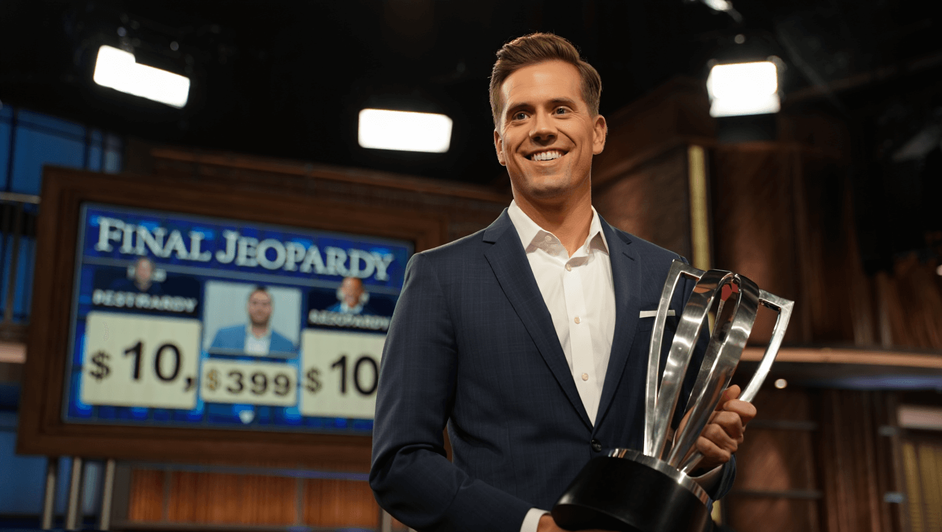 Kara Brown returns to Jeopardy Friday after 'triple stumper' thriller with Harrison Whitaker