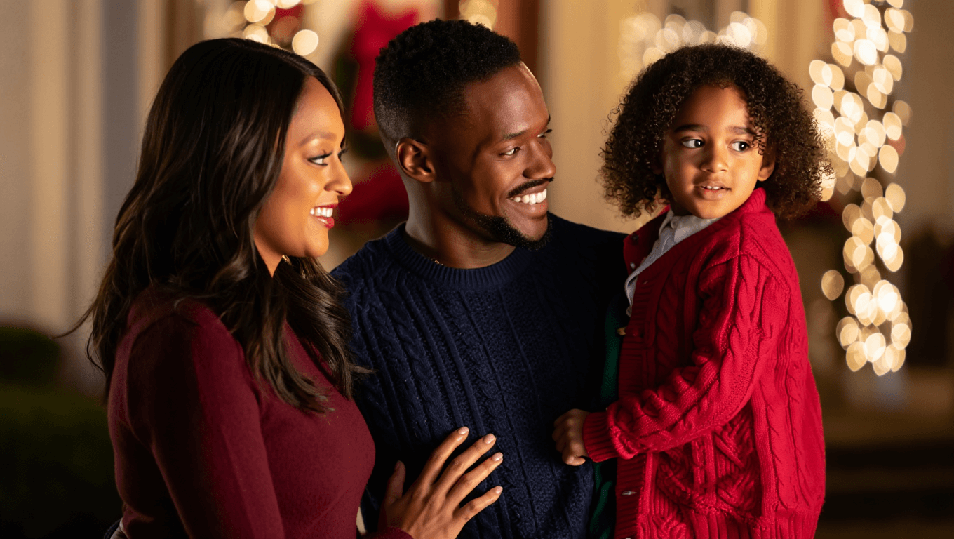 Tidings for the Season premieres on Hallmark with Tamera Mowry-Housley and B.J. Britt