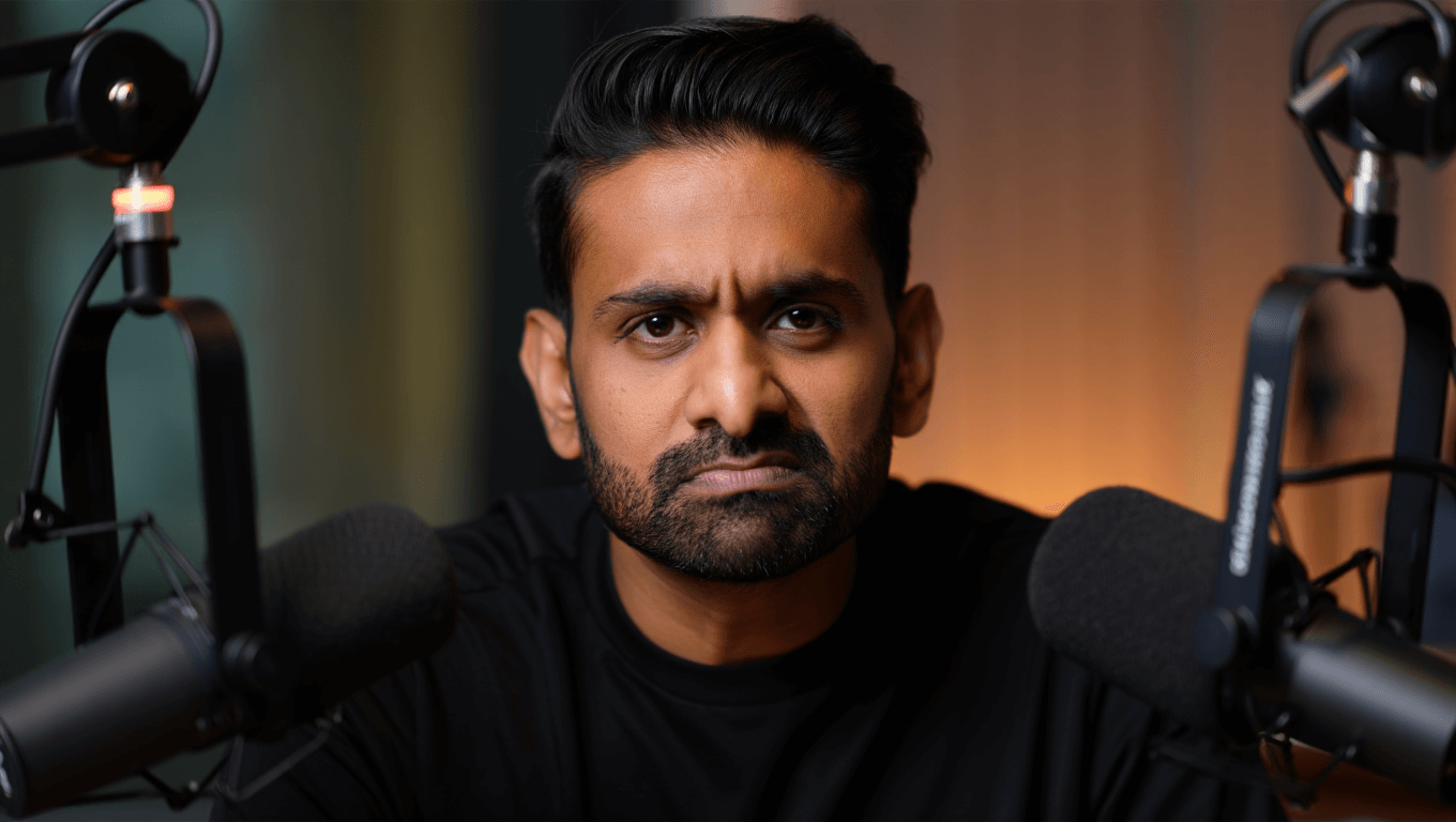 Akaash Singh fires back at Andrew Schulz over heated moment about wife Jasleen