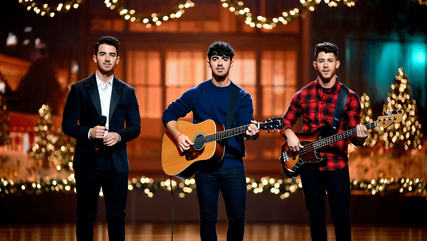A Very Jonas Christmas Movie premieres Nov. 14 on Disney+, Hulu