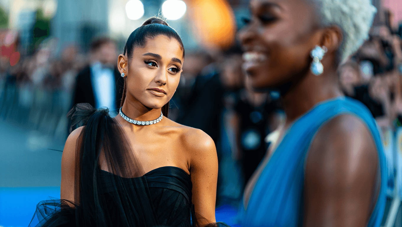 Ariana Grande stuns in 73-year-old vintage gown at Wicked: For Good London premiere Nov. 10