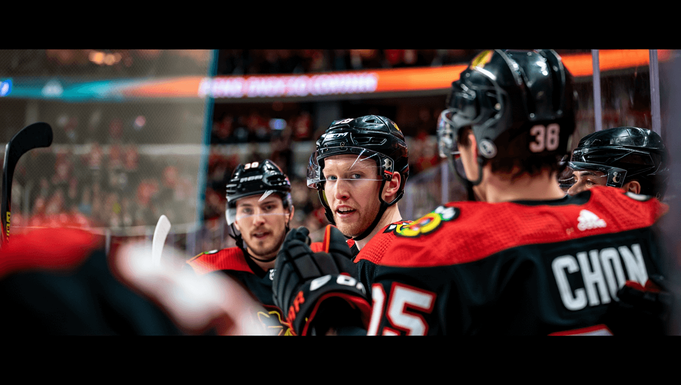 Blackhawks look to extend hot streak vs. last-place Flames in Western Conference matchup