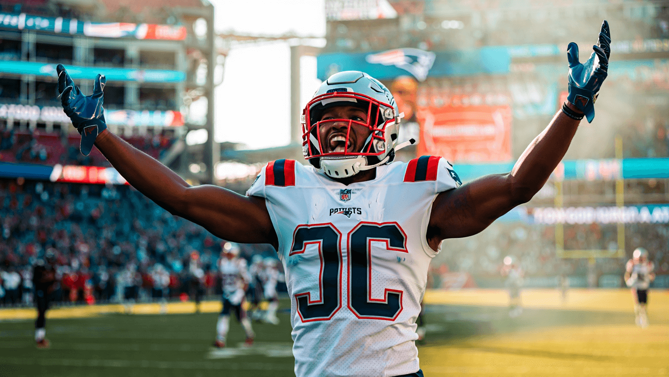 Stefon Diggs reaches 11,000 career yards, wins game for Patriots with final play