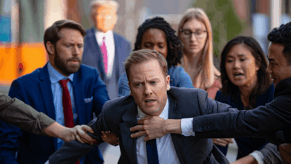 SNL mocks Trump's bizarre reaction as man collapses during Oval Office press conference