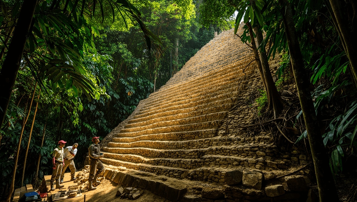 Los enigmas de Aguada Fénix, la ciudad que muestra cómo la civilización maya concebía el paso del tiempo