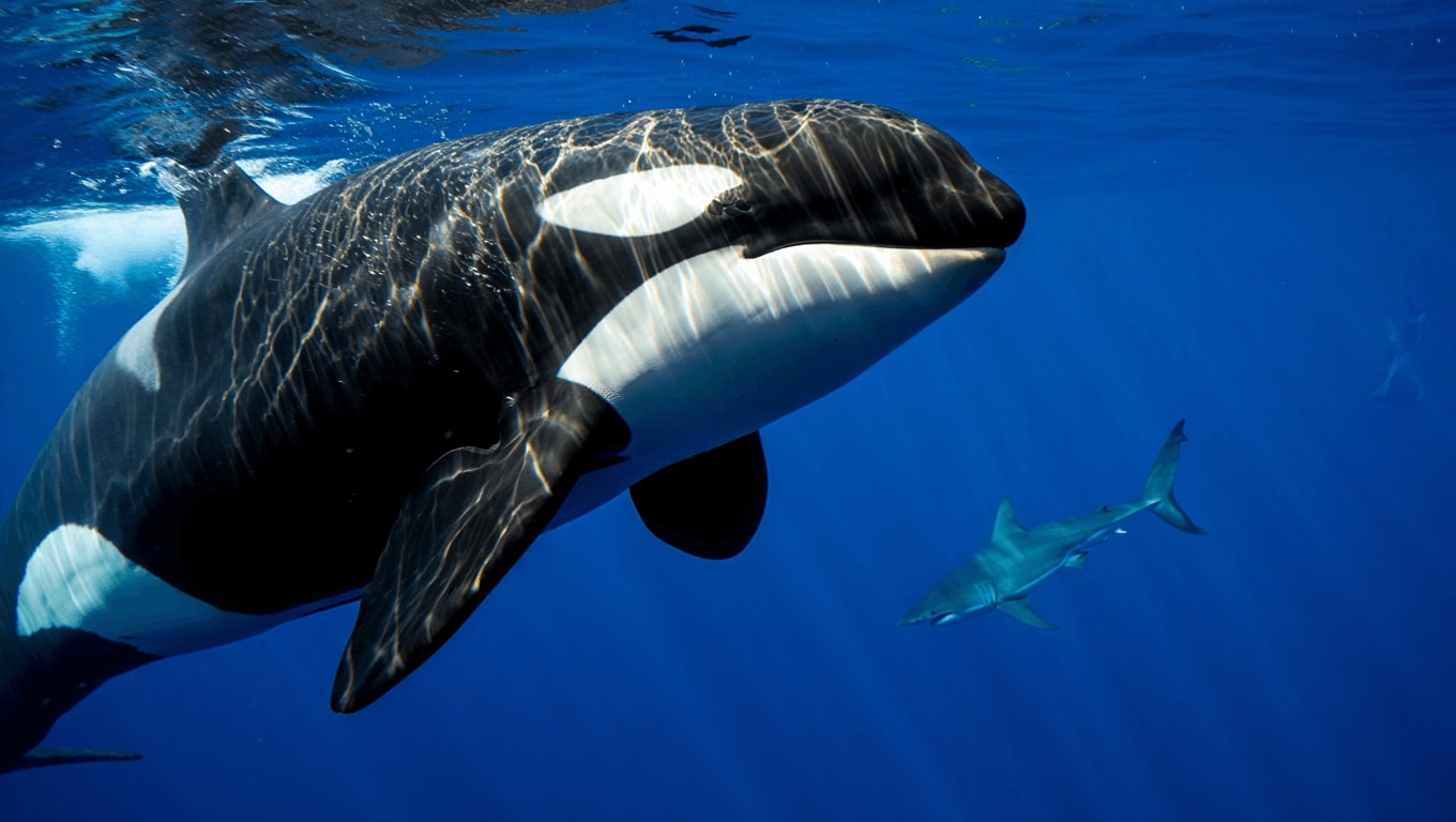 Quién es el depredador del océano que infunde terror en los grandes tiburones blancos