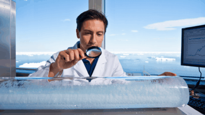 El análisis de polvo espacial permite identificar la disminución del hielo en el Ártico, según expertos