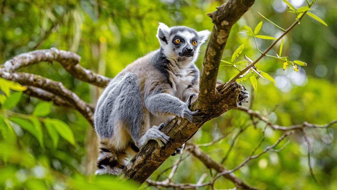 Día Mundial del Lémur: el 95% de las especies está en peligro de extinción