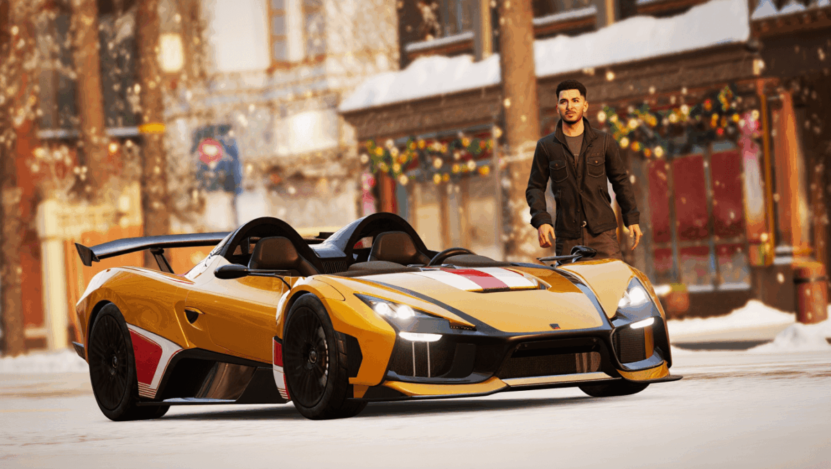 Rockstar Games drops holiday surprises tonight—new Progen Luiva Supercar arrives, claim free GTA$ through January 7