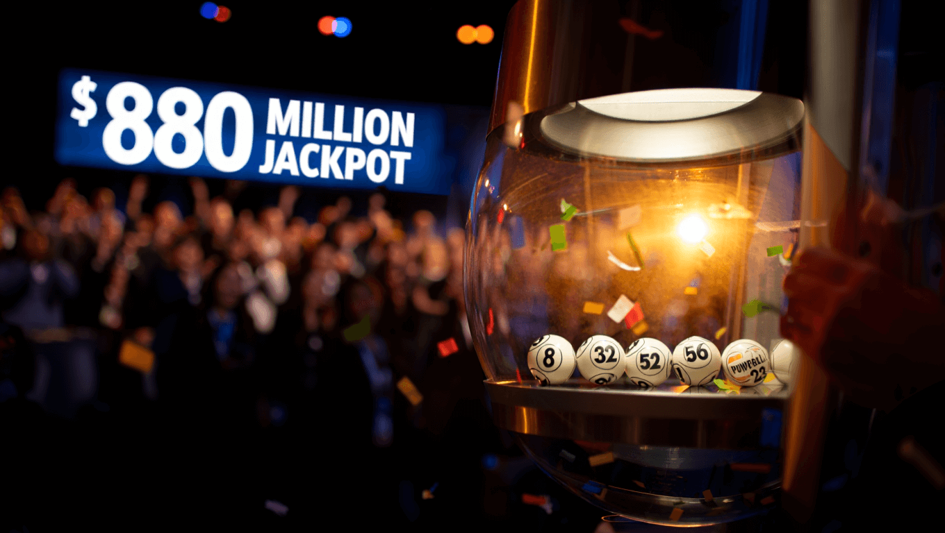 Powerball winning numbers drawn last night 8, 32, 52, 56, 64 with