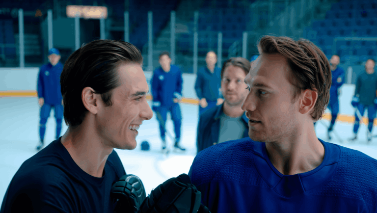 Seated Rivalry Hbo Heated Rivalry cast features rising stars Hudson Williams and Connor ...