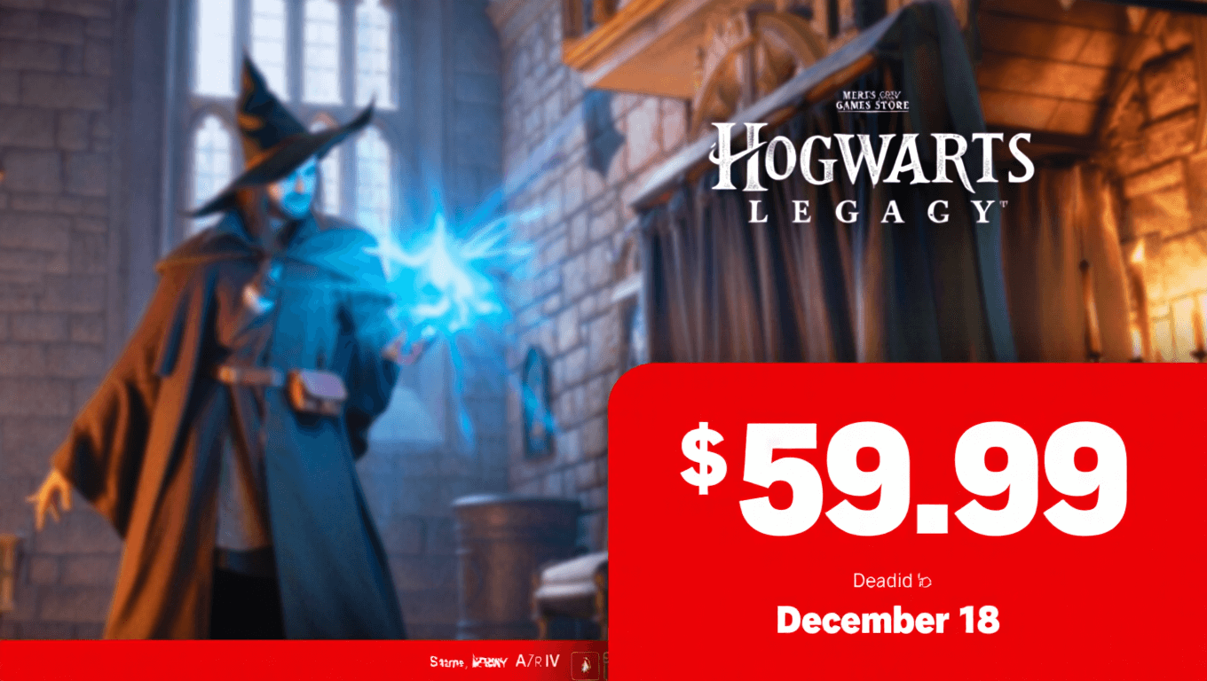 HOGWARTS LEGACY OFFICIALLY FREE TO KEEP FOREVER UNTIL MAY 3 visual data 2