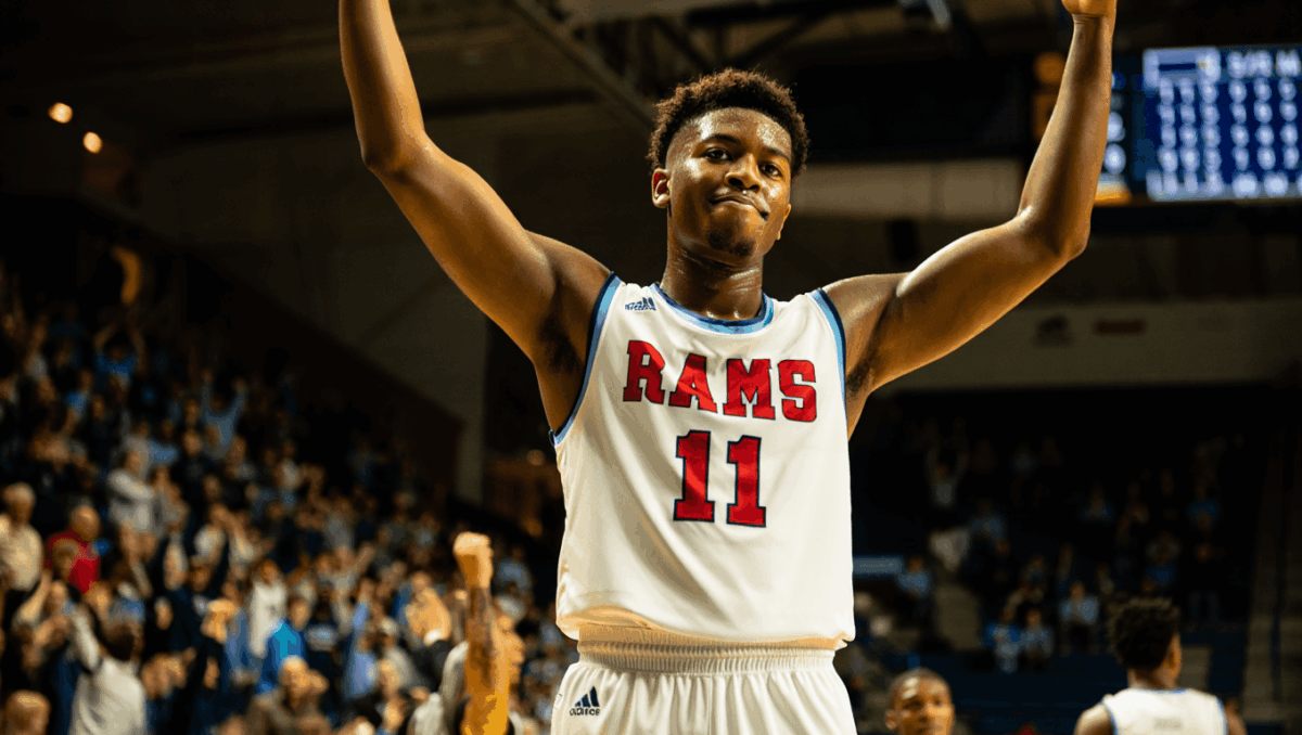 Rhode Island basketball battles Northeastern in Atlantic 10 clash, Rams lead early