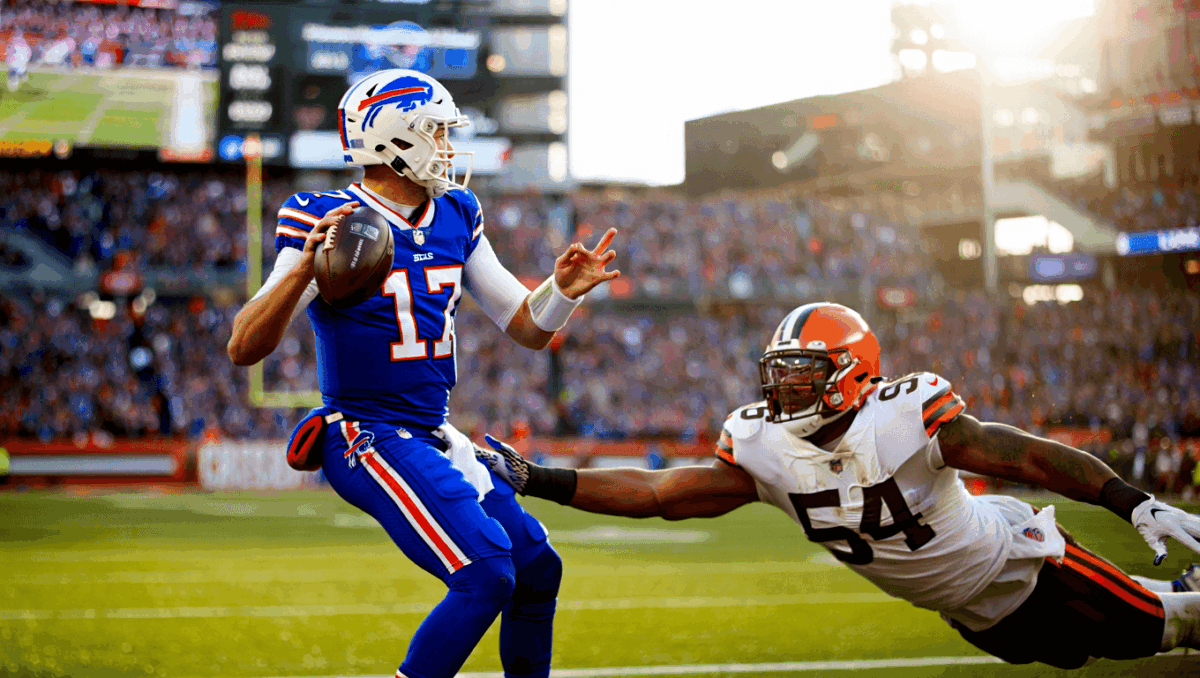 Browns vs Bills clash today with Josh Allen and defense taking spotlight in AFC divisional battle