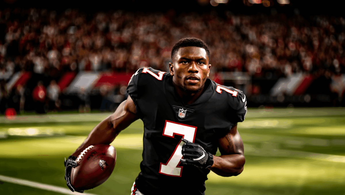 Atlanta Falcons players lead with Bijan Robinson TD as Drake London plays through injury in Monday Night Football showdown vs Rams