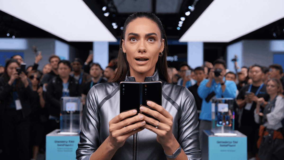 Samsung TriFold breaks records as Galaxy Z dominates holiday season, stock soars 125% in 2025