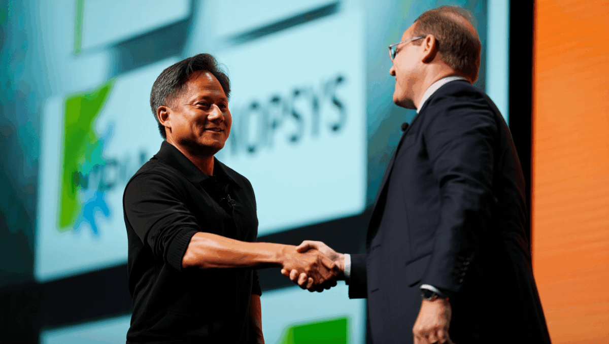 snps stock jumps after Nvidia buys $2B stake, here's why