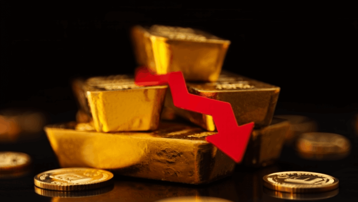 Price of gold drops again today, down to $4,400 an ounce as profit-taking pressure mounts
