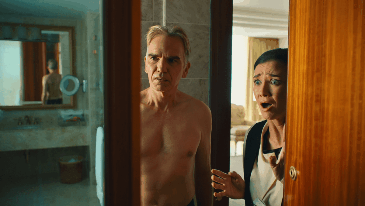 Billy Bob Thornton's accidental nudity sends waitress screaming in wild 'Landman' chaos, fans react
