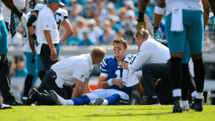 Colts QB Injury Suffers Season-Ending Torn Achilles in First Quarter Against Jaguars, Riley