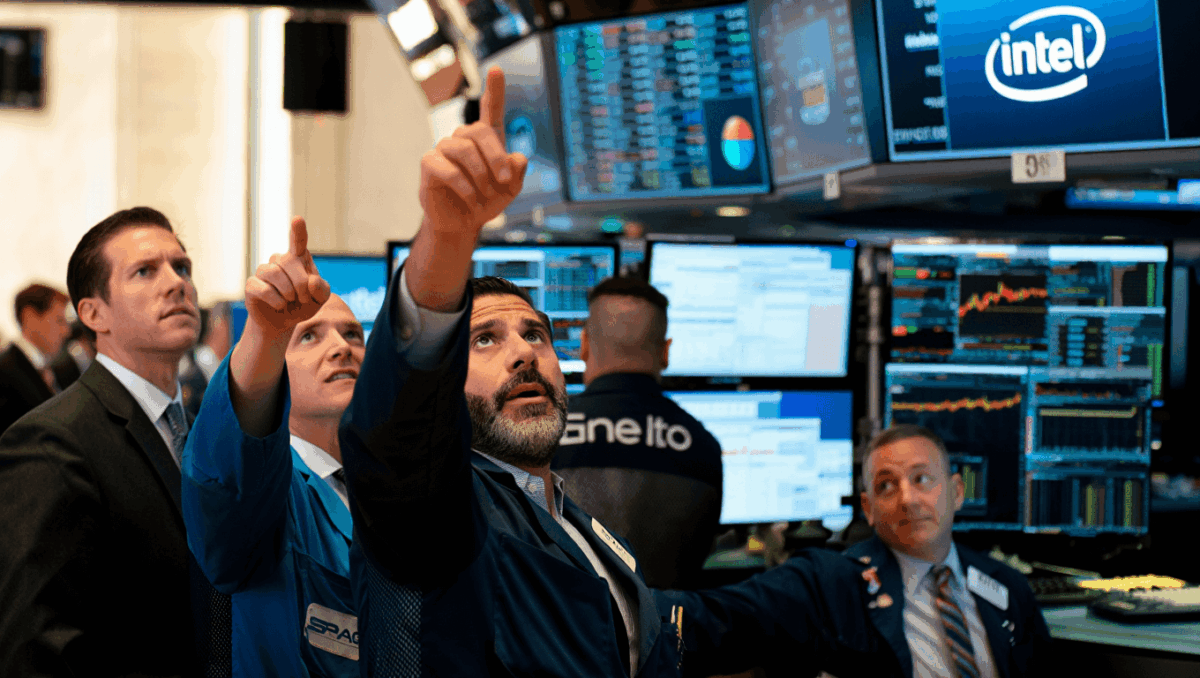 intc surges on Apple deal rumors — here's why Wall Street's piling in