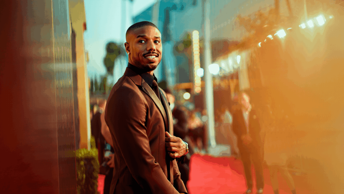 Michael B Jordan arrives at Golden Globes fresh off Sinners nomination