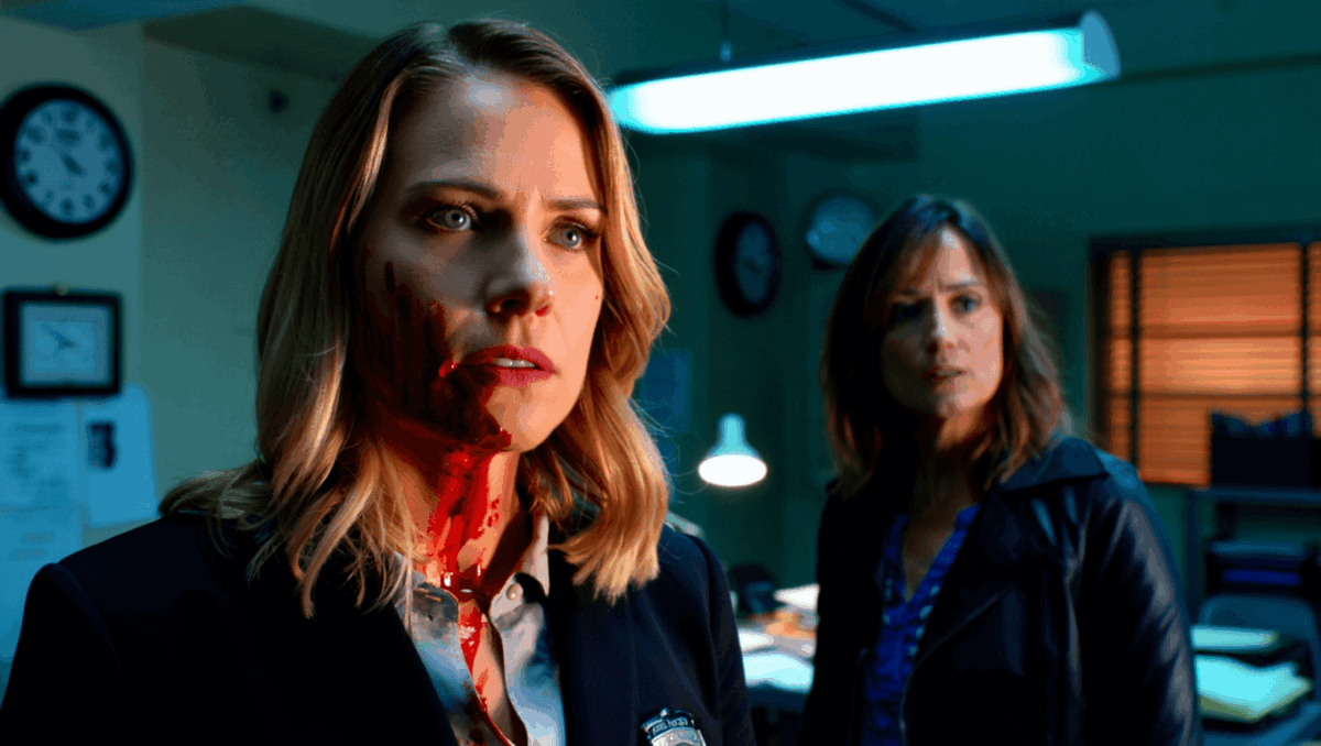 Law and Order returns with explosive two-hour crossover tonight as Brady and Benson join forces to battle a dangerous threat