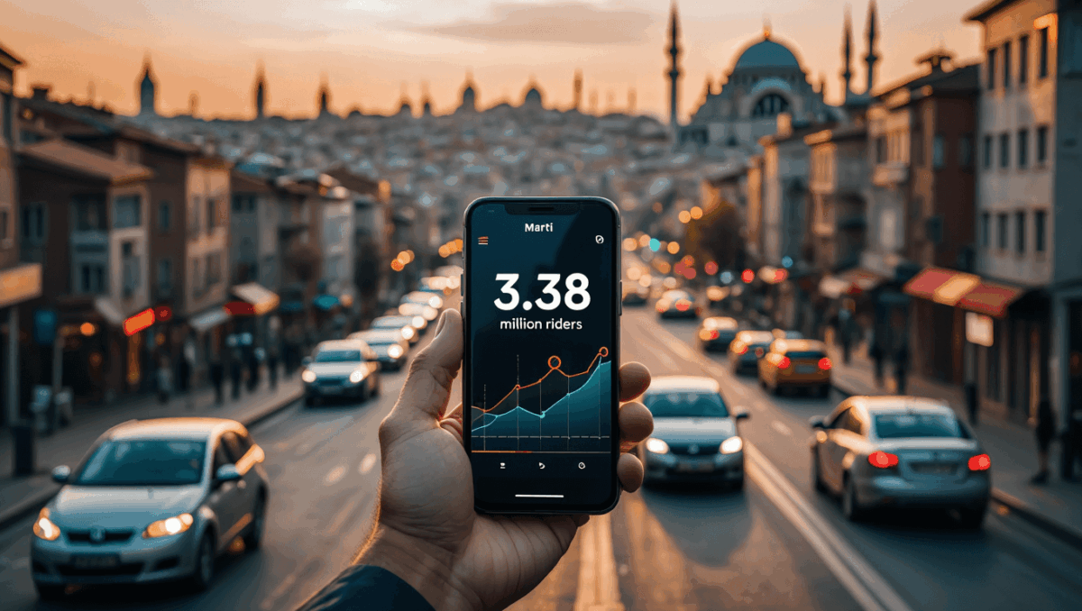 Taxi industry surges as Marti blows past year-end targets with 3.38 million riders, crushing competition with 16x more drivers than traditional cabs