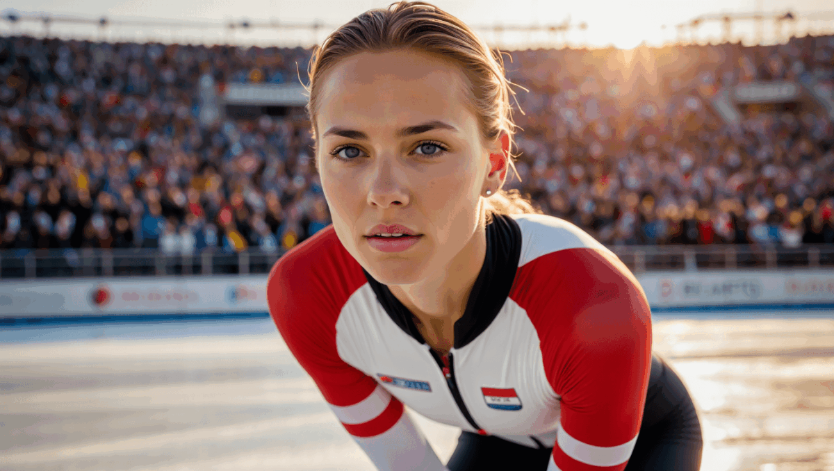 Jake Paul's fiancée is Dutch Olympic speed skater Jutta Leerdam at Milan 2026