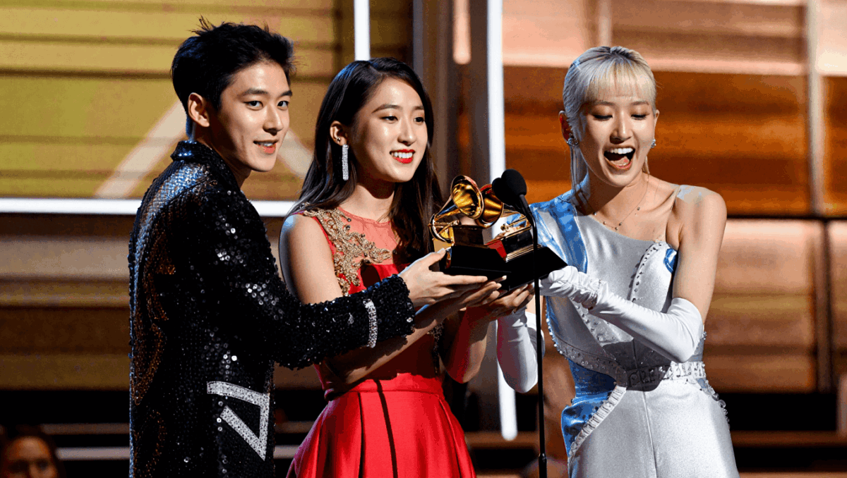 Golden wins Grammy for best song, K-pop's historic first