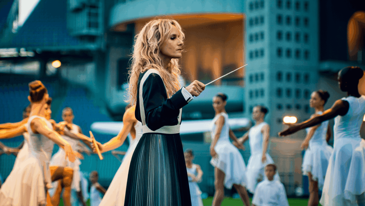 Matilda de Angelis performs at 2026 Milan Cortina Olympics opening ceremony in stunning gown