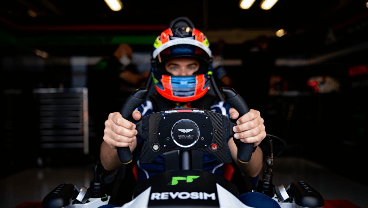 Revosim and Aston Martin just unleashed my dream F1 sim racing upgrade, so I took it rallying instead like a madman